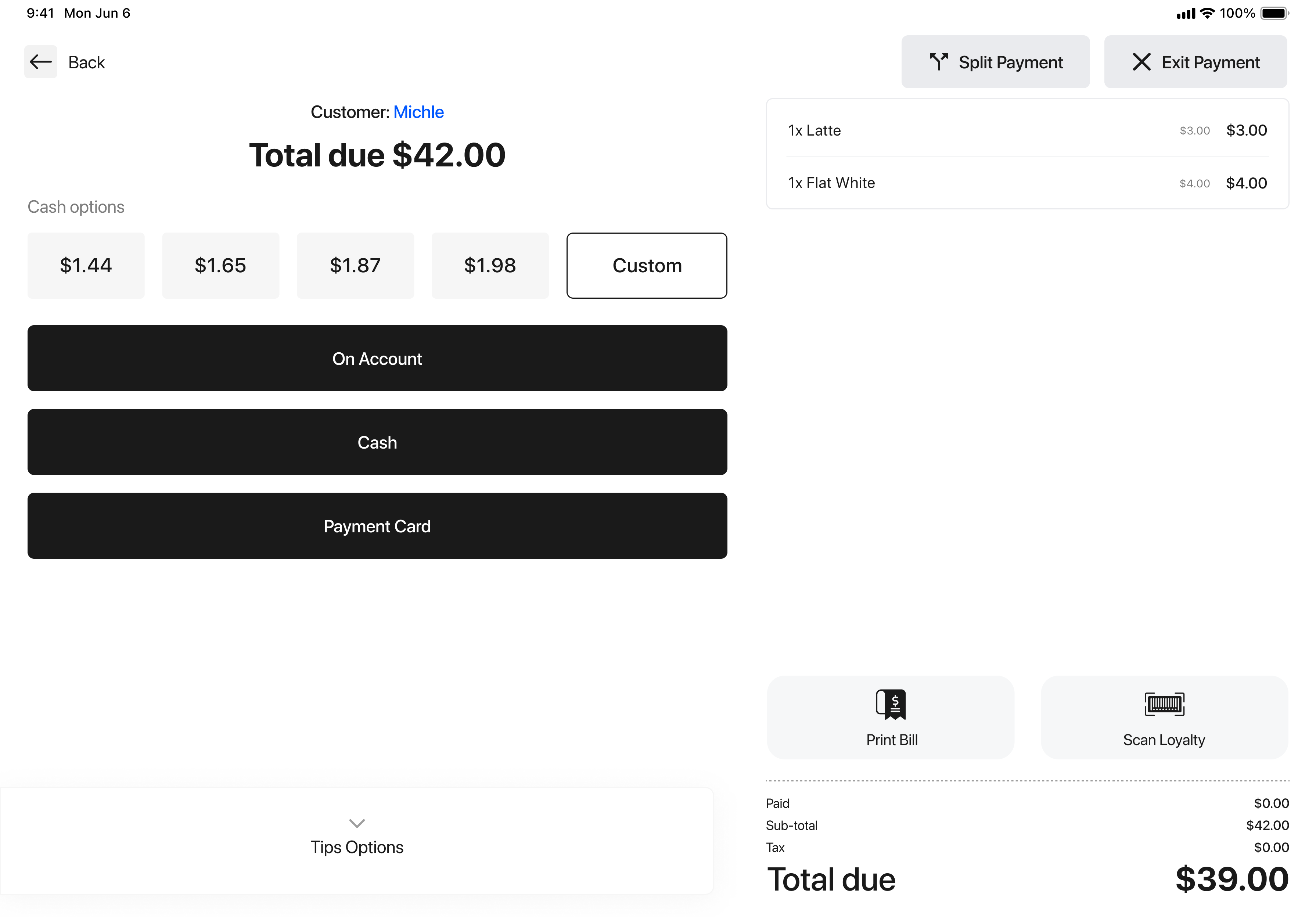 Payment flow
